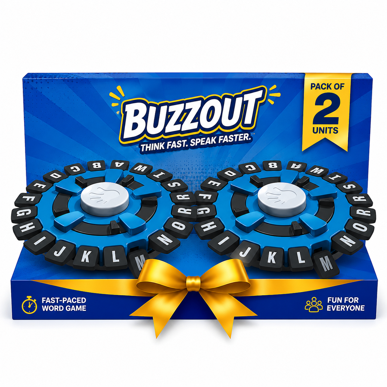 Buzzout (Tapple) Word Game | Fast-Paced Family Game for Kids and Adults | Fun & Learning for All Ages