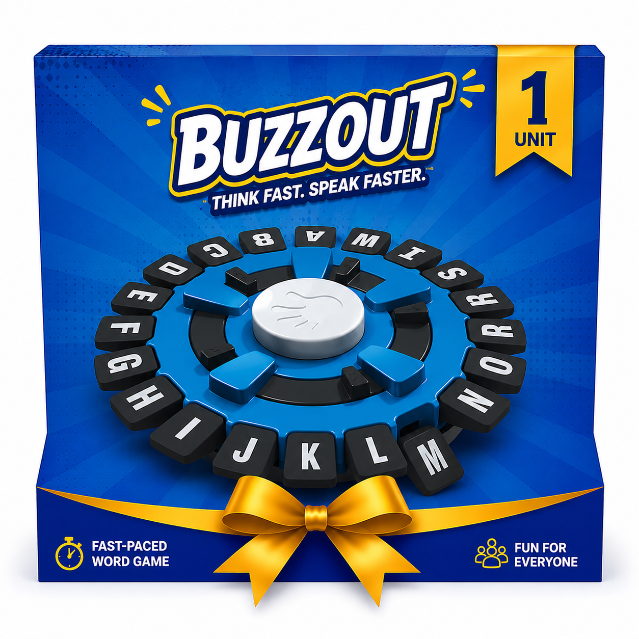 Buzzout (Tapple) Word Game | Fast-Paced Family Game for Kids and Adults | Fun & Learning for All Ages