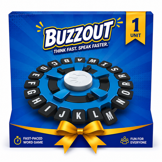 Buzzout (Tapple) Word Game | Fast-Paced Family Game for Kids and Adults | Fun & Learning for All Ages