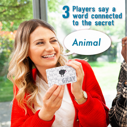 Black Sheep – Secret Word Party Game for Kids & Adults | Social Deduction, Bluffing & Hidden Identity Family Board Game for Game Night | Who is The Imposter?