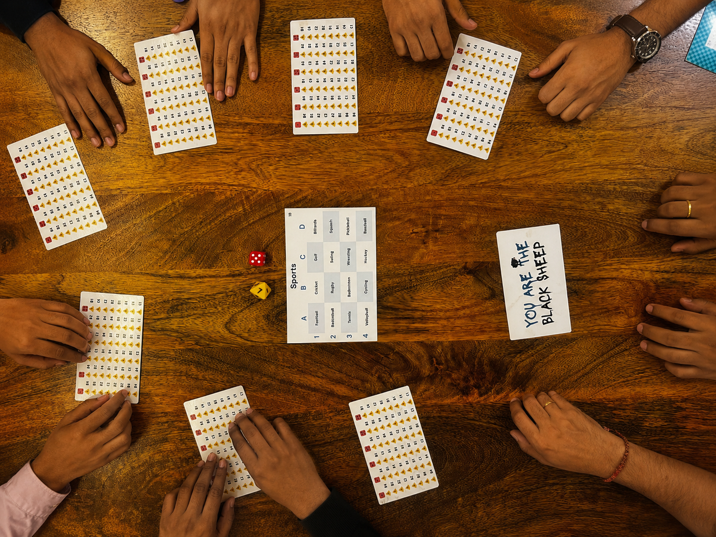 Black Sheep – Secret Word Party Game for Kids & Adults | Social Deduction, Bluffing & Hidden Identity Family Board Game for Game Night | Who is The Imposter?