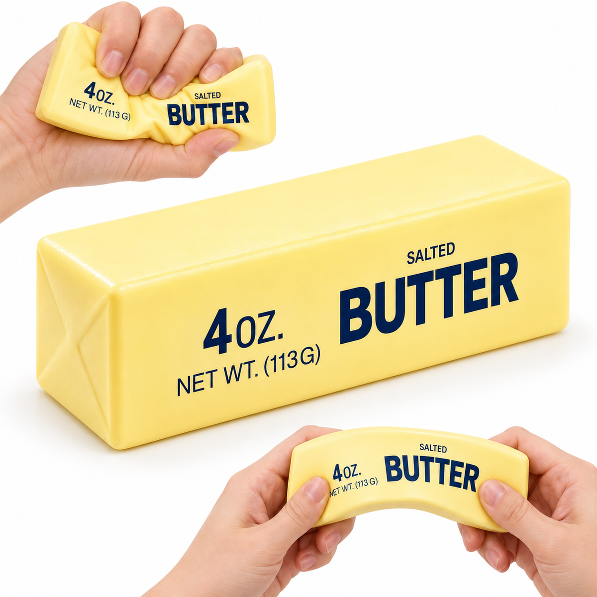Adeloft Butter Bar Slow Rising Squishy Stress Relief Sensory Toy