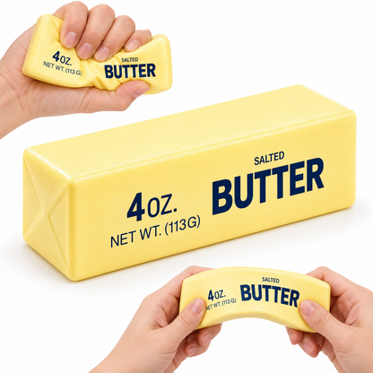 Adeloft Butter Bar Slow Rising Squishy Stress Relief Sensory Toy