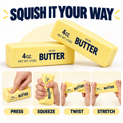 Adeloft Butter Bar Slow Rising Squishy Stress Relief Sensory Toy
