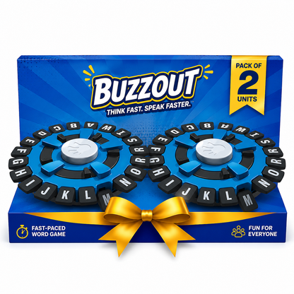 Buzzout (Tapple) Word Game | Fast-Paced Family Game for Kids and Adults | Fun & Learning for All Ages